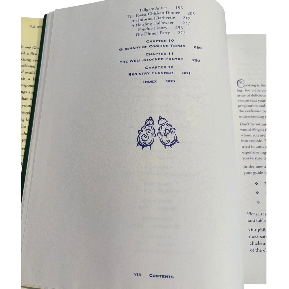 The‎ Bride & Groom's First Cookbook Abigail Kirsch Hardcover Recipes Menus 1996
